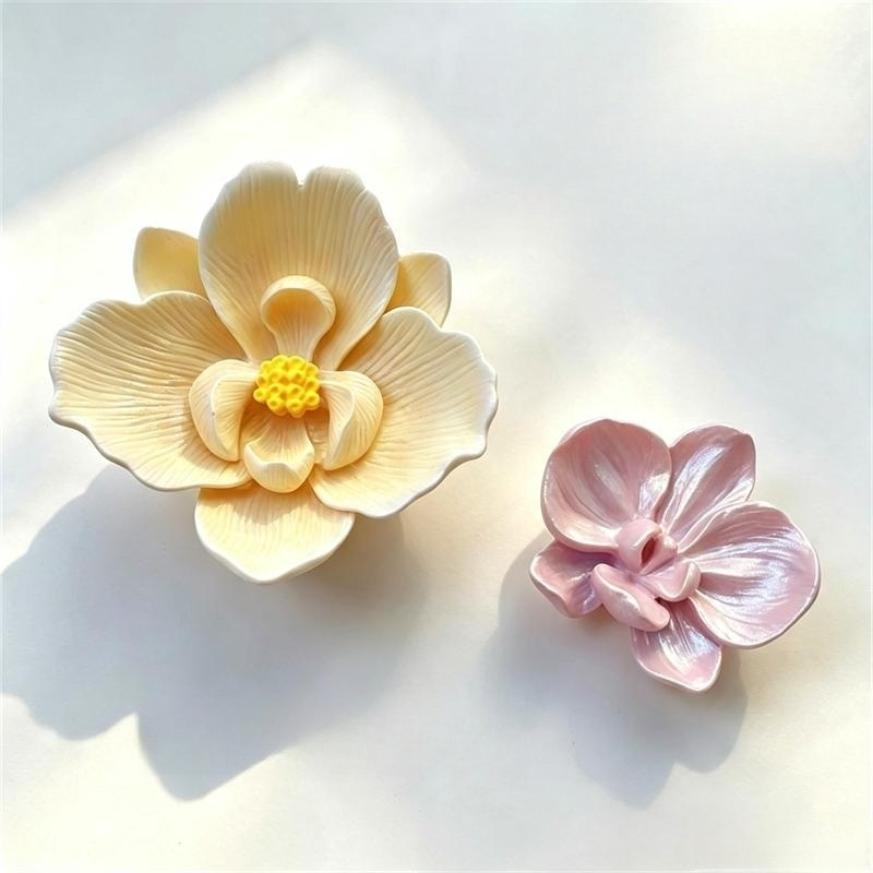 Potsticker Mold - Силиконовая форма 3D «Орхидея-бабочка» для ароматических