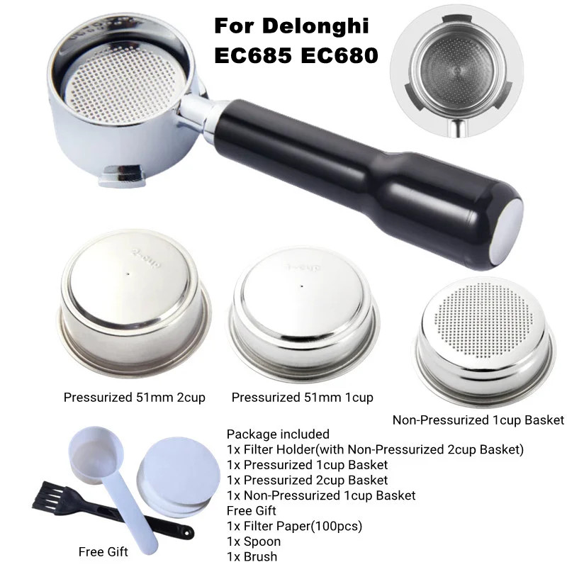 51 мм портативный фильтр для к – обзор и цена Delonghi Espresso Magnifica
